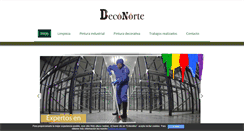 Desktop Screenshot of deconorte.com