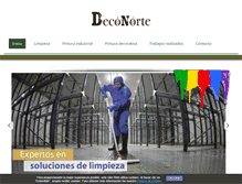 Tablet Screenshot of deconorte.com